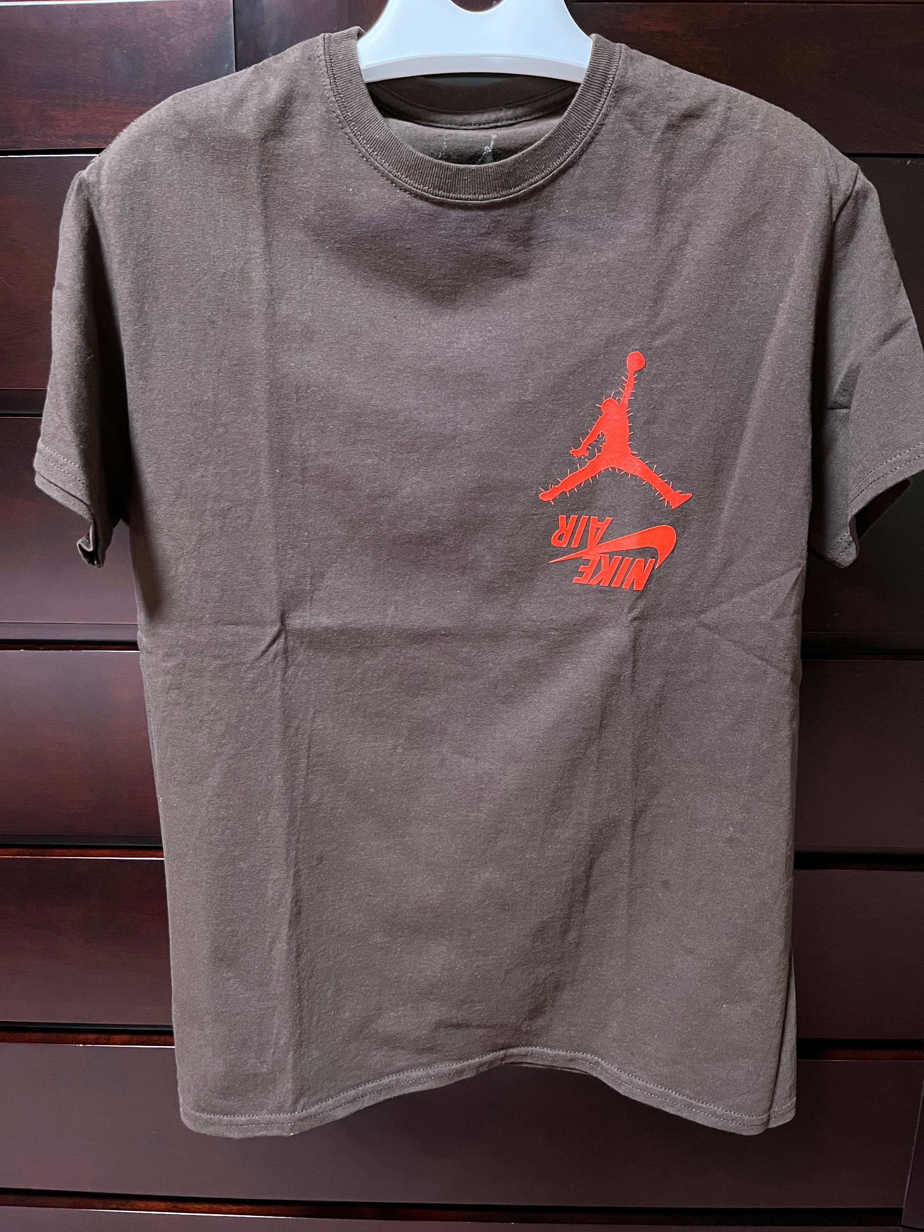 Air Jordan x Travis Cactus Jack Highest T Shirt "Brown"