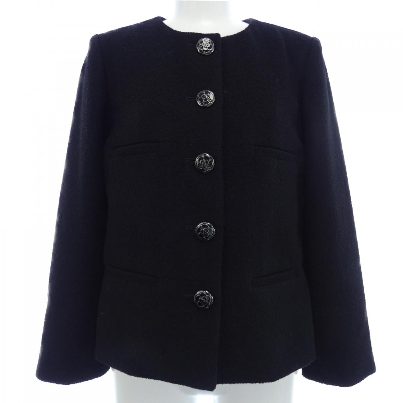 シャネル CHANEL P52753V18196 15K ノーカラージャケット