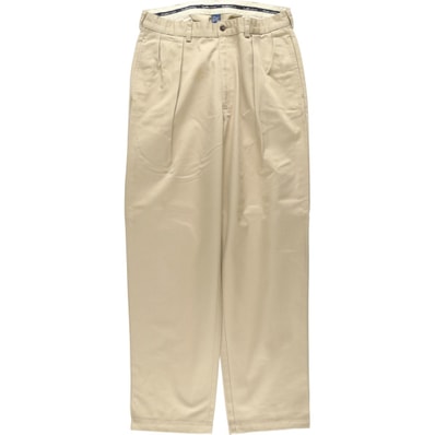 古着 ラルフローレン Ralph Lauren POLO RALPH LAUREN ツータック チノパンツ メンズw33相当/eaa644114