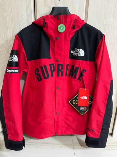 Supreme x The North Face Arc Logo Mountain Parka "Red"