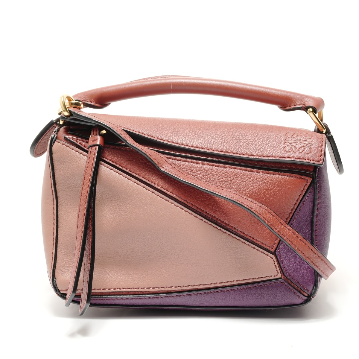 ロエベ LOEWE アナグラム パズルバッグミニ ショルダーバッグ【中古】