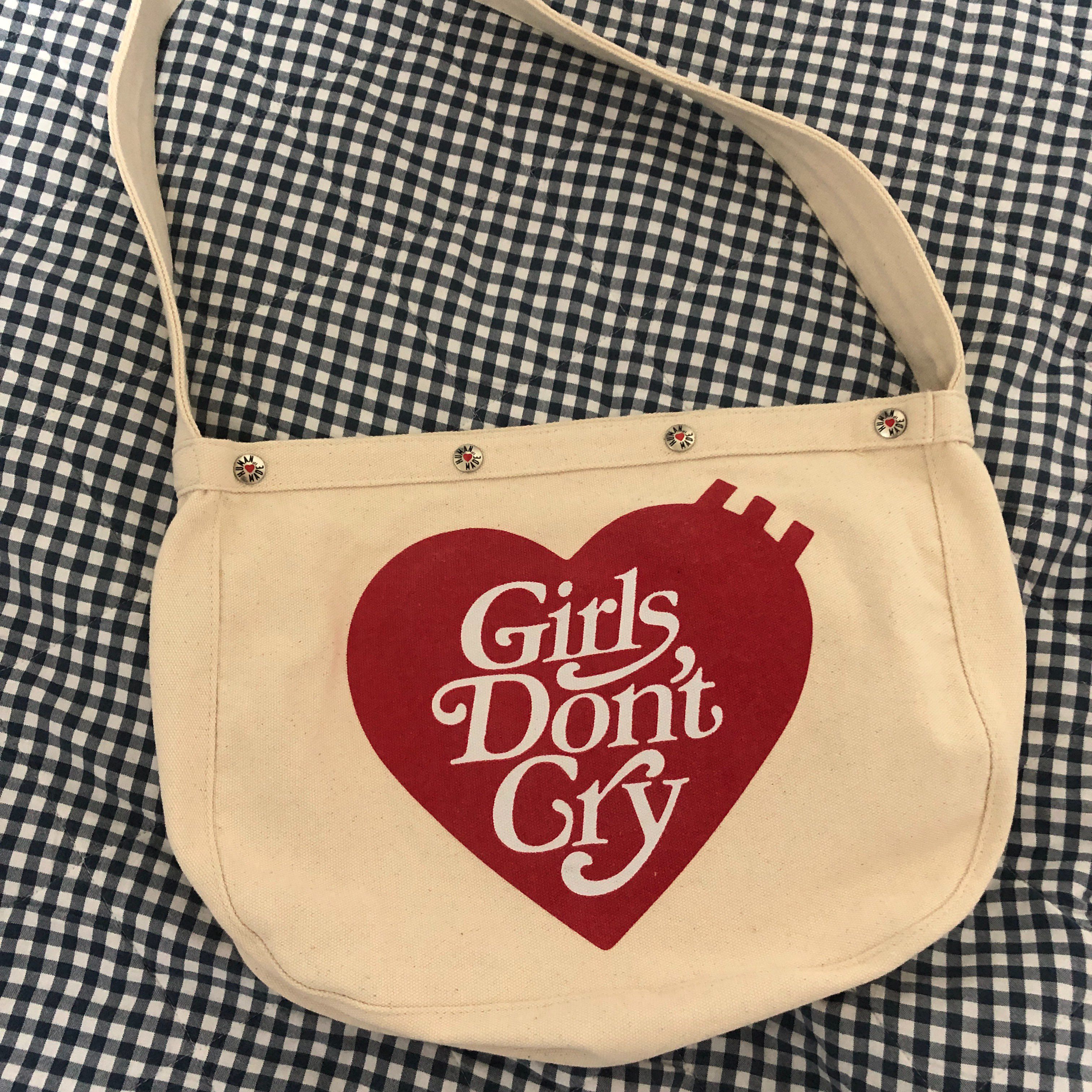HUMAN MADE Girls Don ’t Cry PARERBOY BAG GDC "White" / VERDY