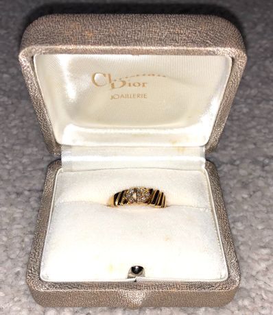 ディオール ダイヤ YG 750 3.6g リング (貴金属)