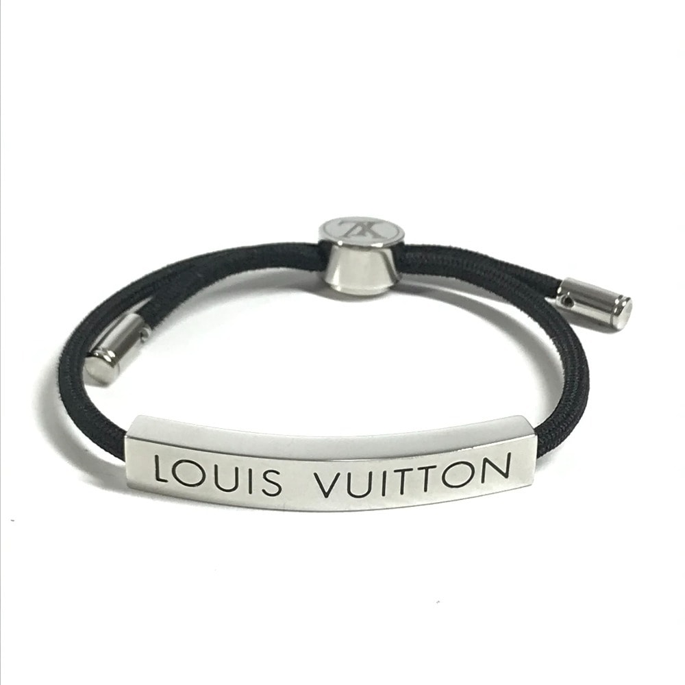 ルイヴィトン LOUIS VUITTON ブレスレットLVスペース M00273  バングル アクセサリー ブレスレット メタル ブラック 美品
