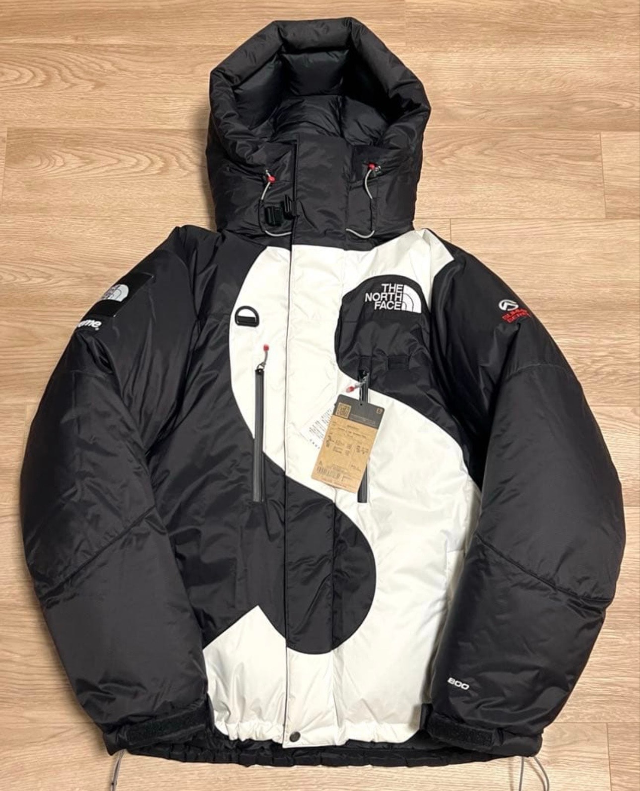 Supreme x The North Face Summit Series S Logo Himalayan Parka "Black"