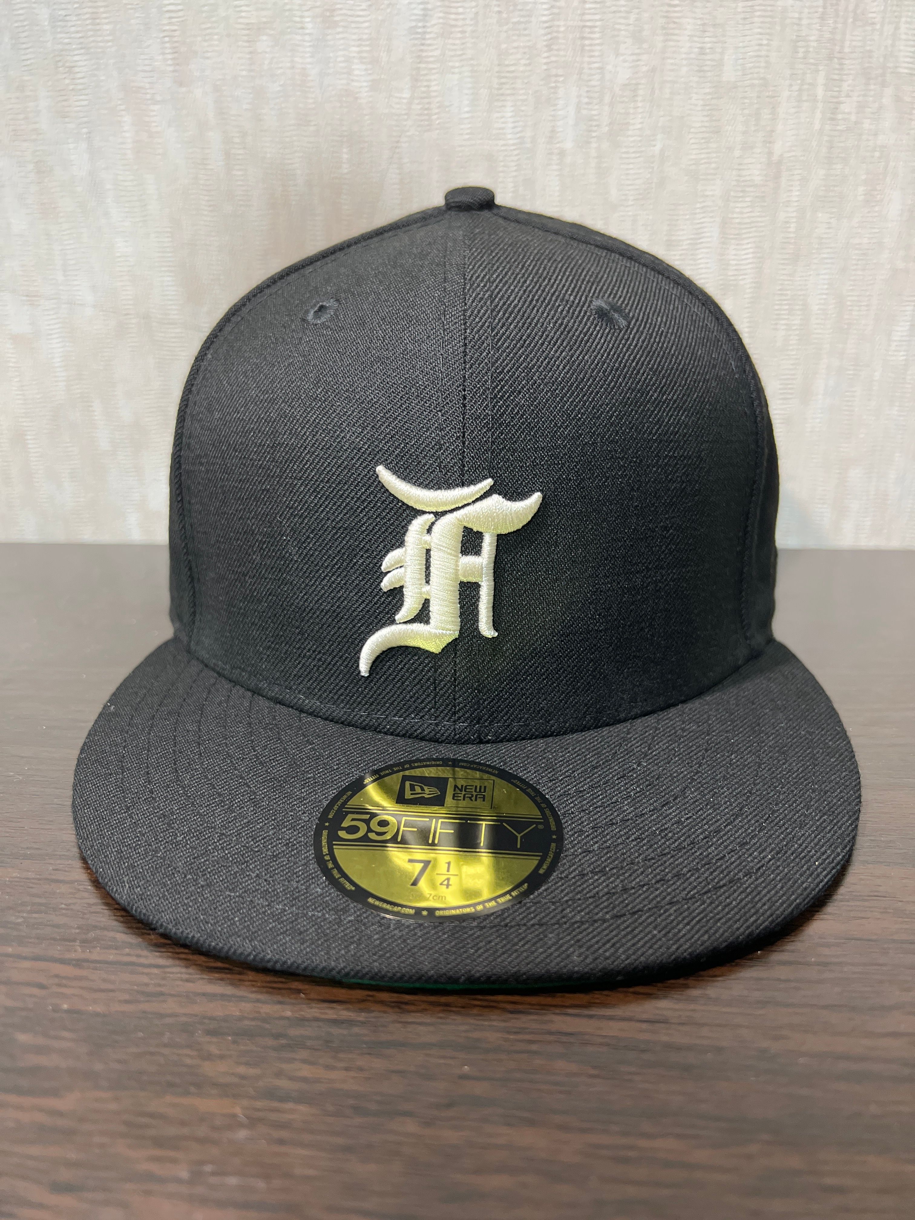 NEW ERA FEAR OF GOD ESSENTIALS 59FIFTY F LOGO Under Visor "Black"