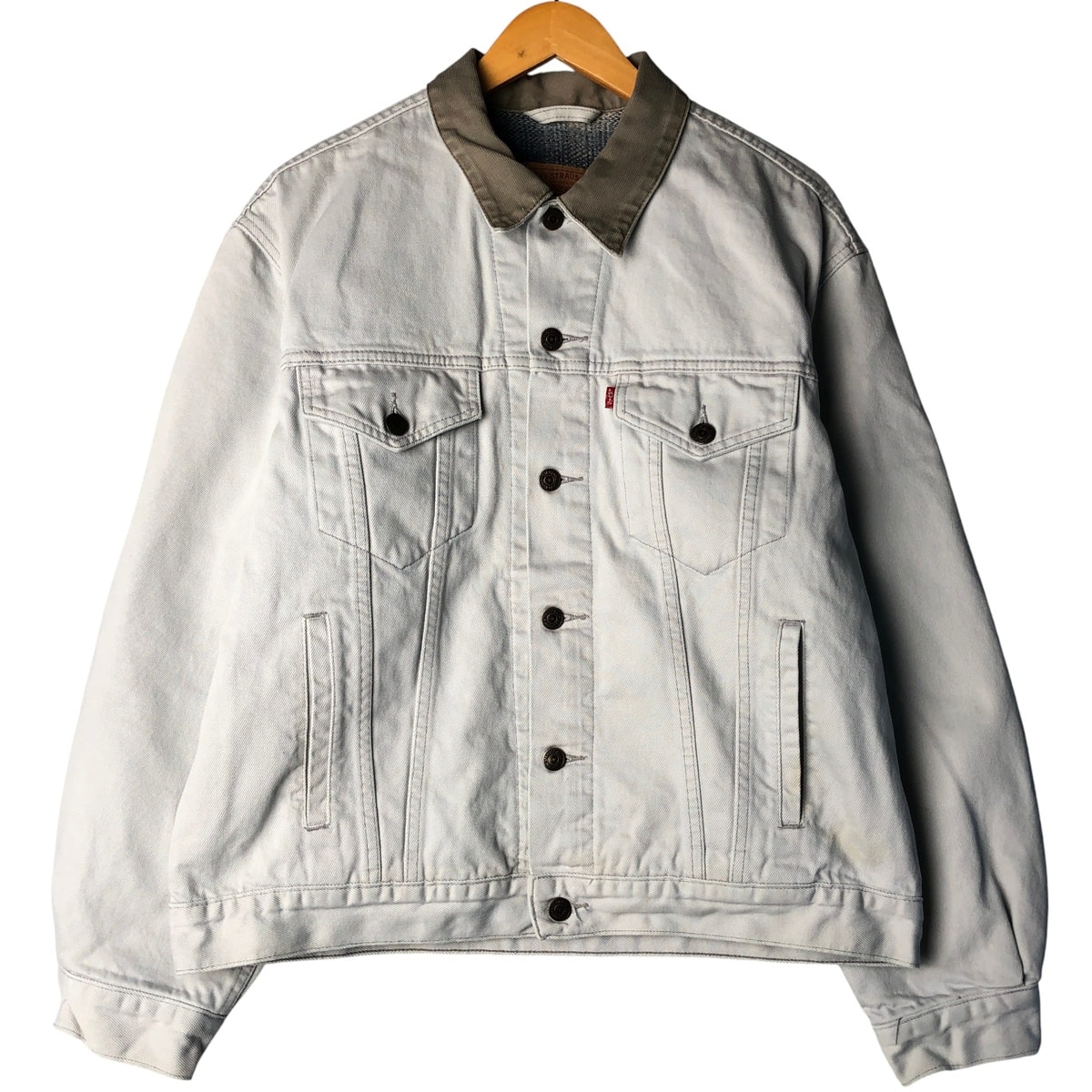古着 90年代 リーバイス Levi's 71168-0247 デニムジャケット Gジャン メンズL相当 ヴィンテージ/eaa601317