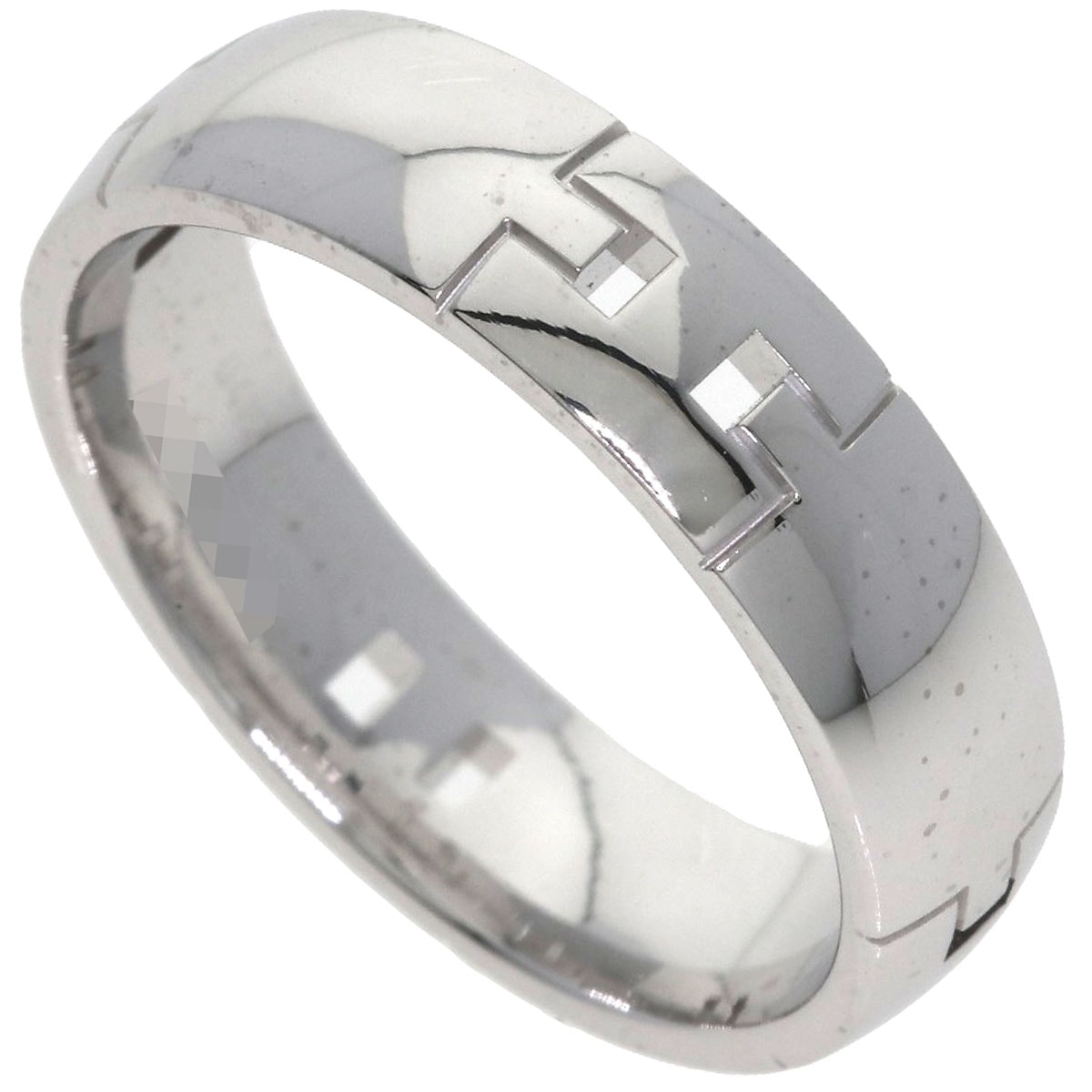 HERMES エルメス ヘラクレス #59 リング・指輪 K18WG レディース [中古]