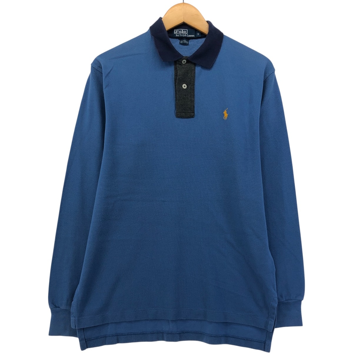 古着 ラルフローレン Ralph Lauren POLO by Ralph Lauren 長袖 ポロシャツ メンズS相当/eaa575717