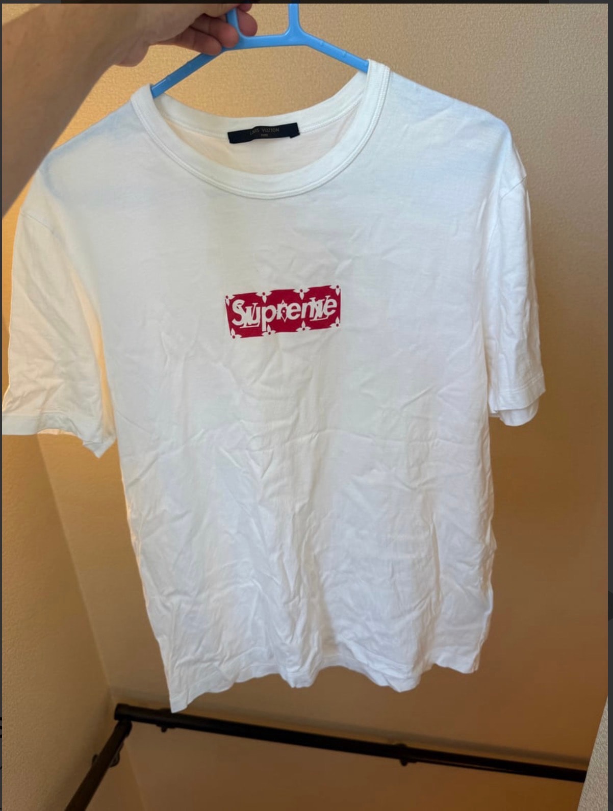 Supreme x Louis Vuitton Box Logo Tee "Red"