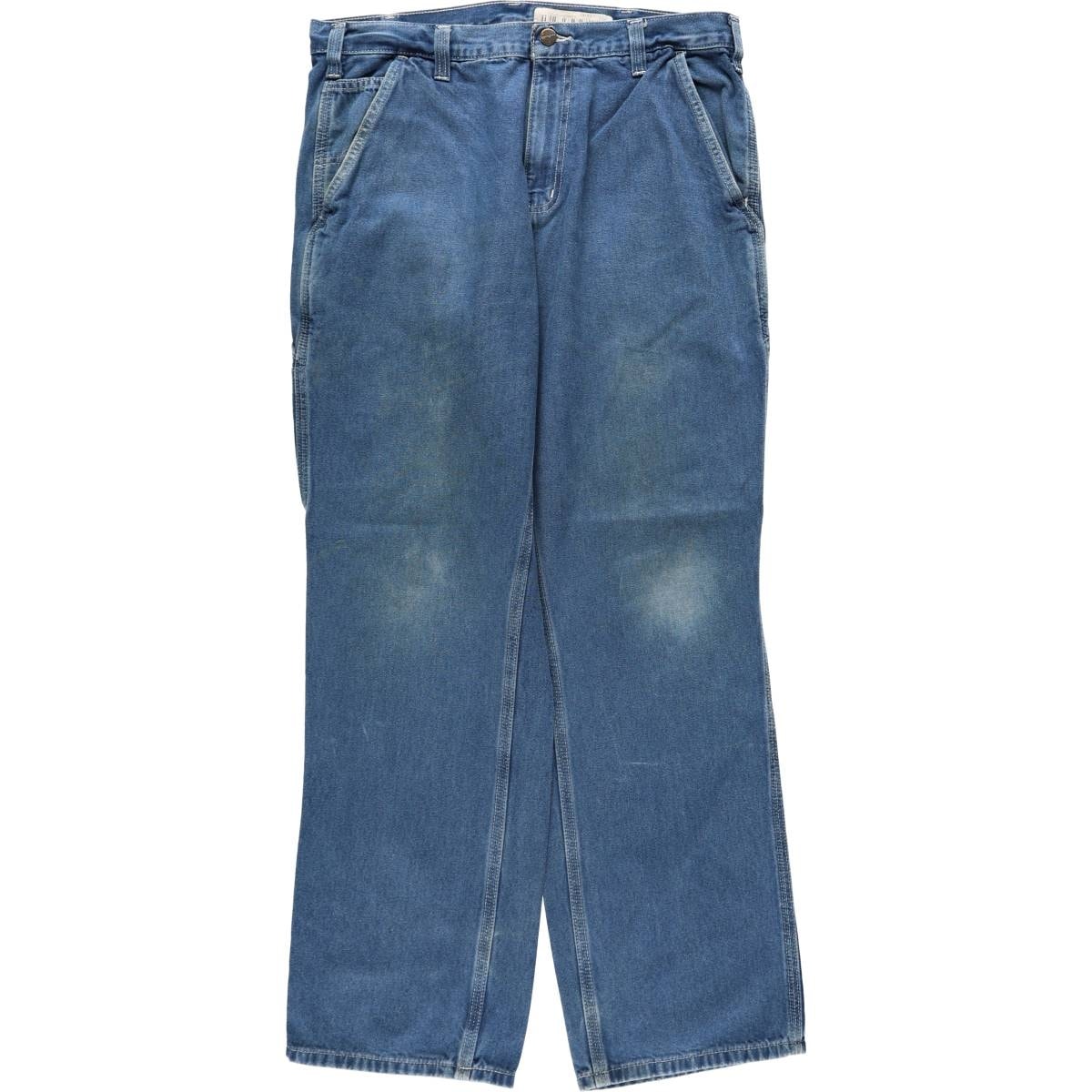 古着 カーハート Carhartt Dungaree Fit デニムペインターパンツ メンズw34相当/eaa665450