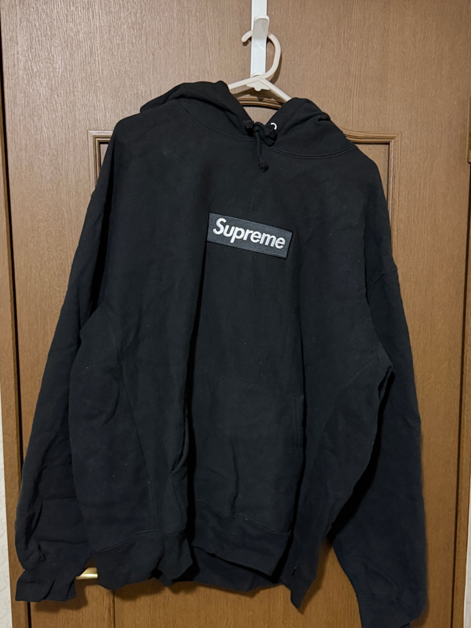 Supreme Box Logo Hooded Sweatshirt "Black" (23FW)