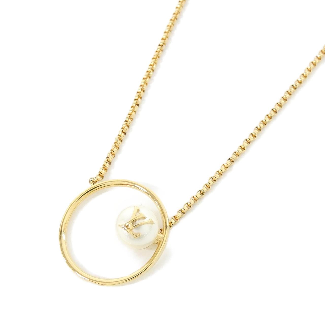 ルイヴィトン ネックレス LVエクリプス パール M01239 ネックレス