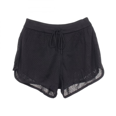 ディオール Dior メッシュ ショート パンツ 衣料品 ボトムス レーヨン レディース ブラック系 【中古】