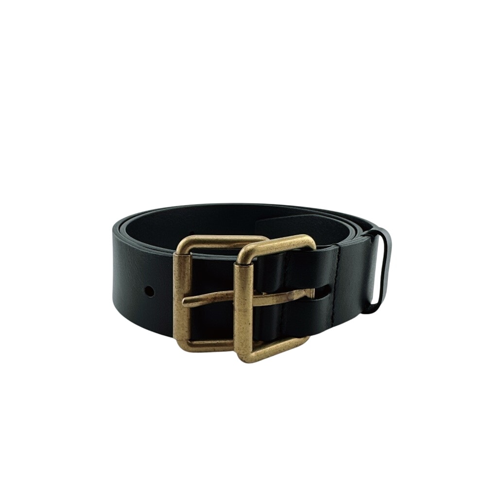 バレンシアガ BALENCIAGA ベルト ダブル バックル ゴールド