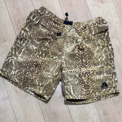 Supreme Nike ACG Nylon Trail Short "Gold Snakeskin"