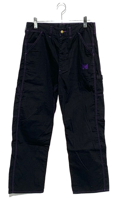 NEEDLES × SMITH’S PAINTER PANT COTTON TWIL black 21AW