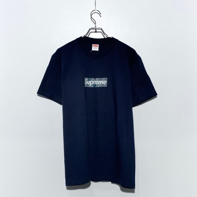 Supreme Bandana Box Logo Tee "Navy"