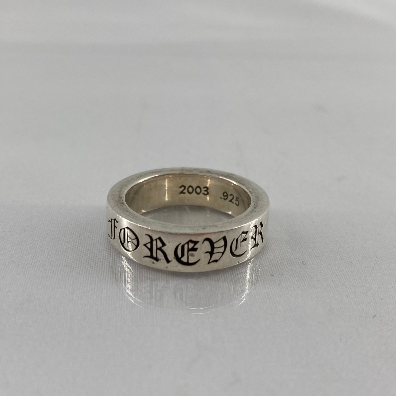 Chrome Hearts 6mm Spacer Ring FOREVER "Silver"