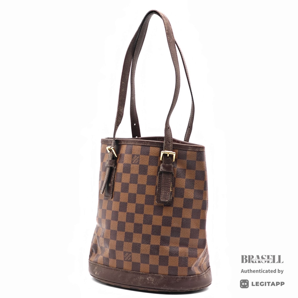 LOUIS VUITTON ルイ・ヴィトン マレ ダミエ マレ N42240 SP0020 ハンドバッグ Damier Ebene Leather Brown レディース