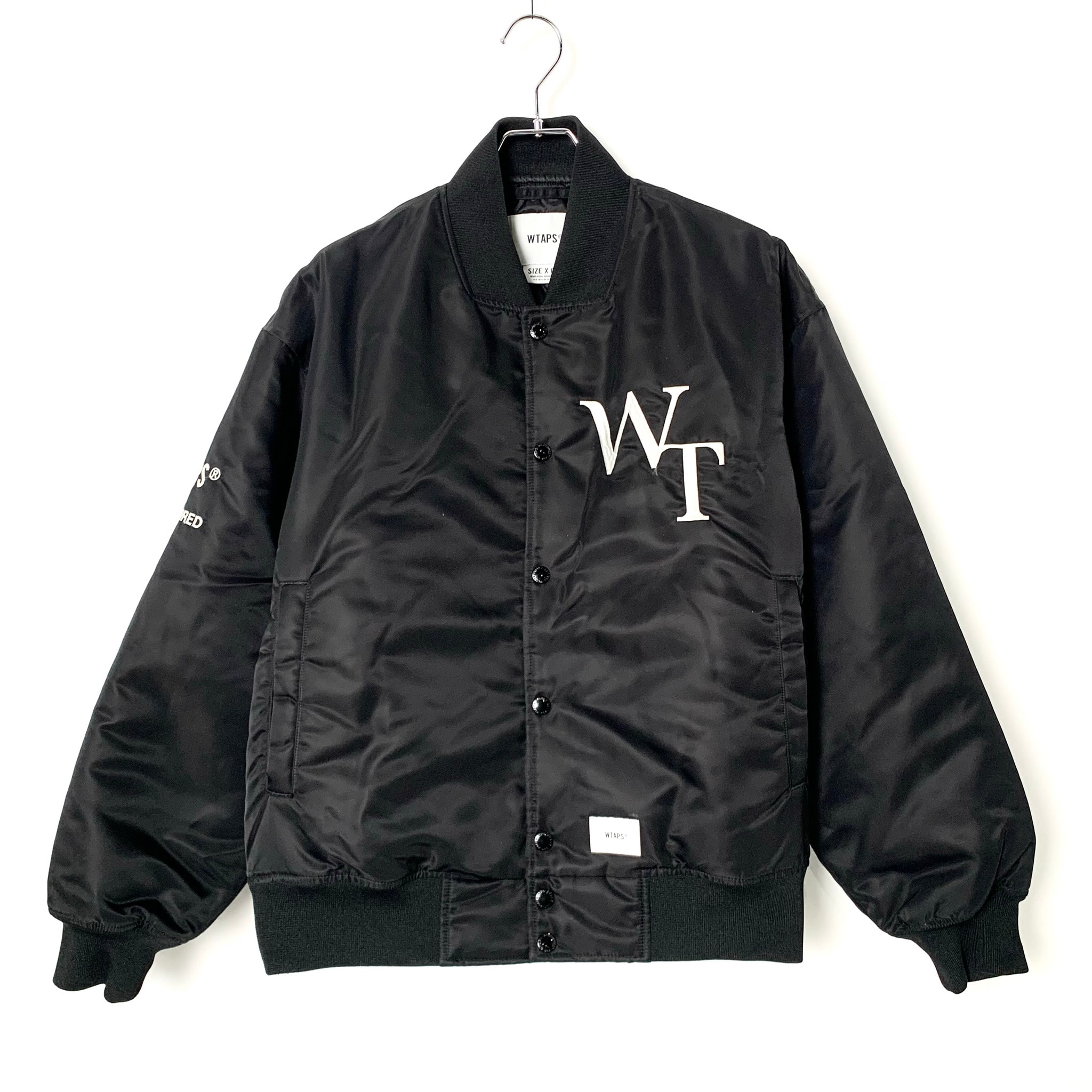 WTAPS Team / Jacket / Nylon. Twill. League "Black"