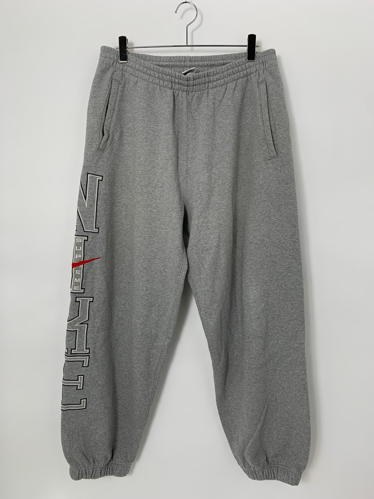 Supreme x Nike Sweatpant "Heather Grey"