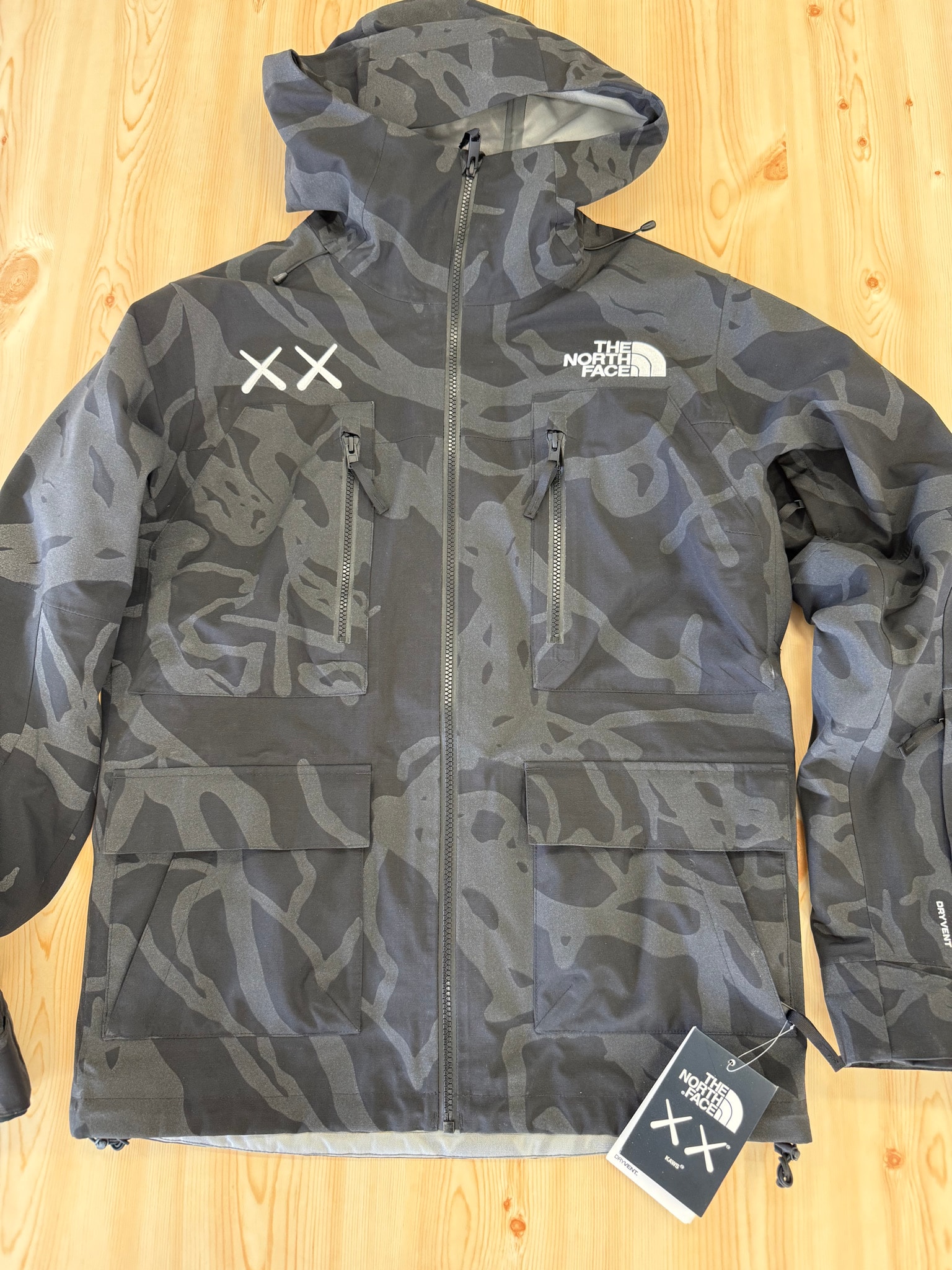 The North Face Kaws Mountain Jacket "Black"