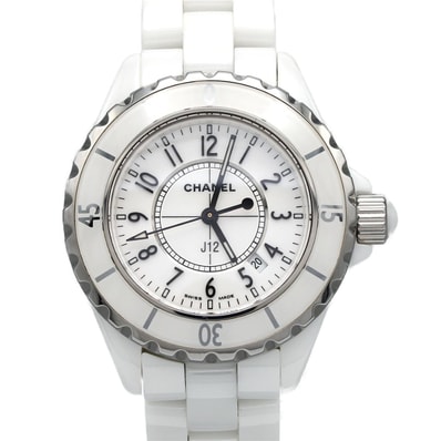 【ノーメンテナンス還元価格】シャネル J12 33mmセラミック H0968 セラミック クォーツ