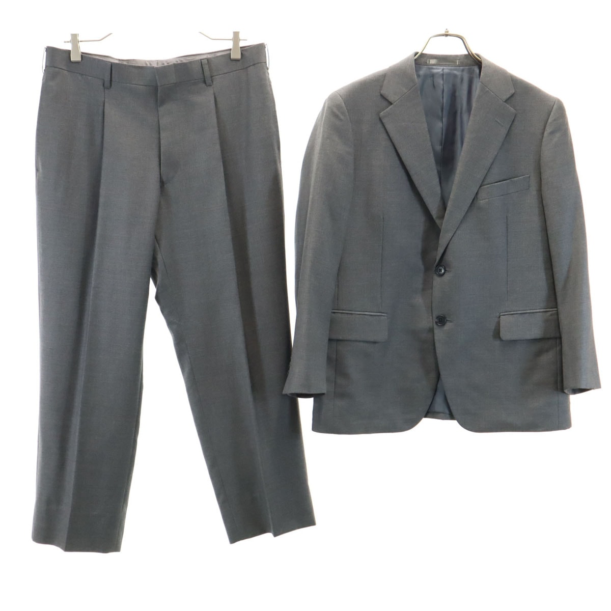 美品 Dunhill ダンヒル 日本製 スーツ 上下セットアップ グレー