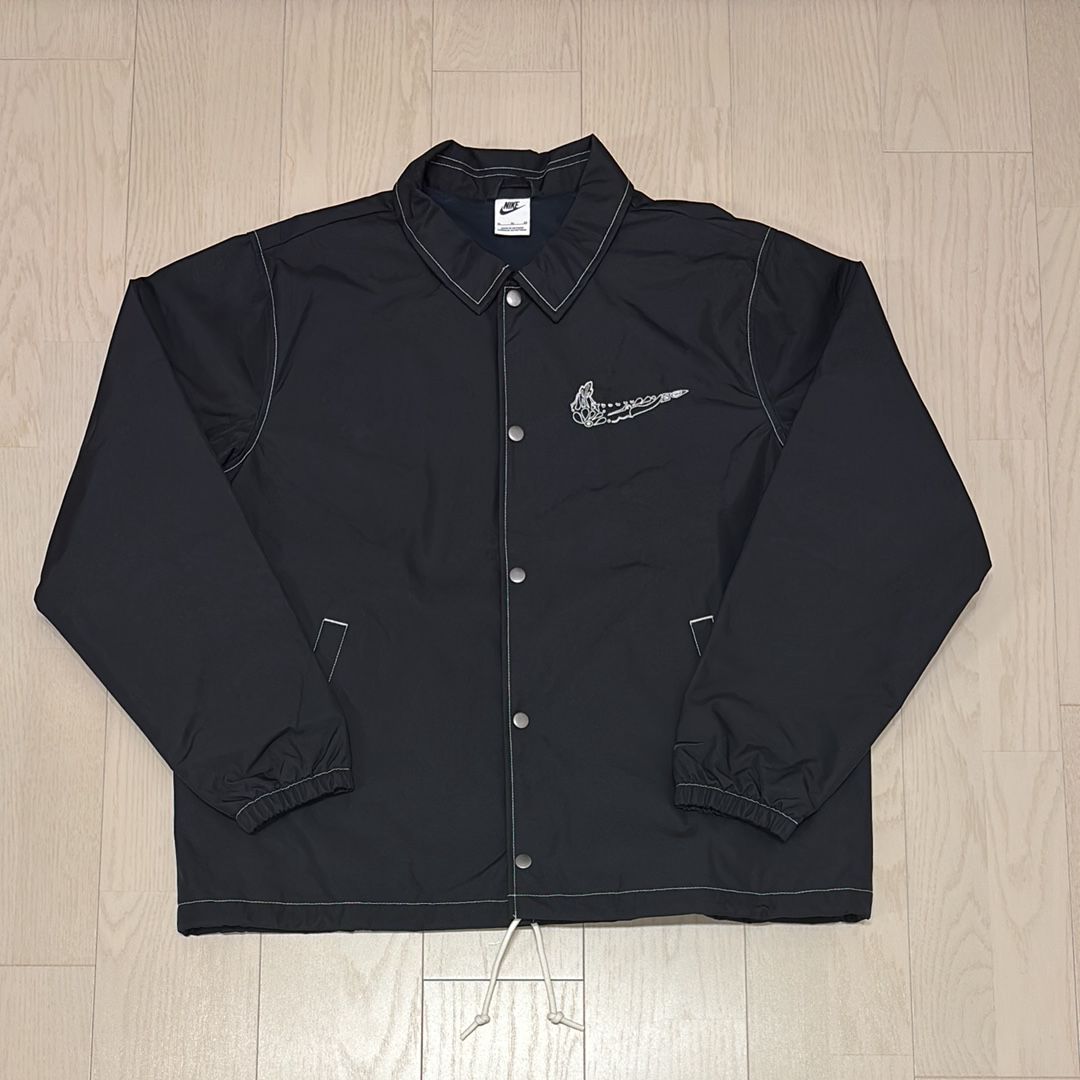 Nike Día De Muertos Coach Jacket "Black"