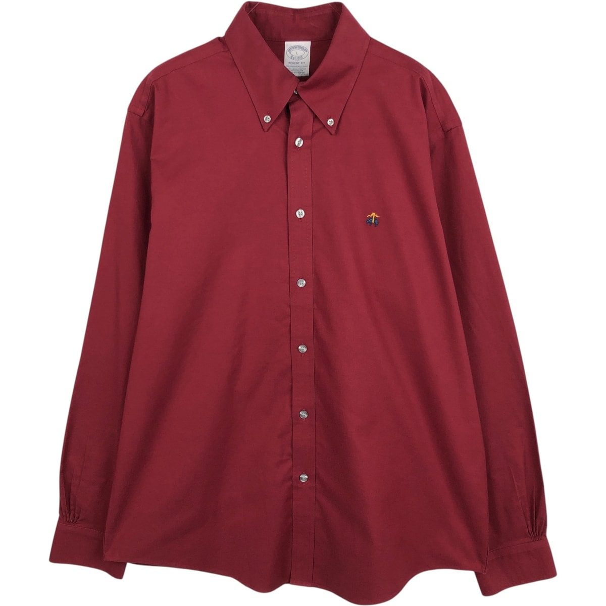 古着 ブルックスブラザーズ Brooks Brothers Est.1818 REGENT FIT 長袖 ボタンダウンシャツ メンズL相当/eaa651957