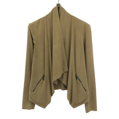 ARMANI EXCHANGE アルマーニエクスチェンジ スエード風 ジャケット XS キャメル