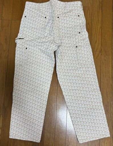 Supreme Monogram Double Knee Denim Painter Pant "Tan"