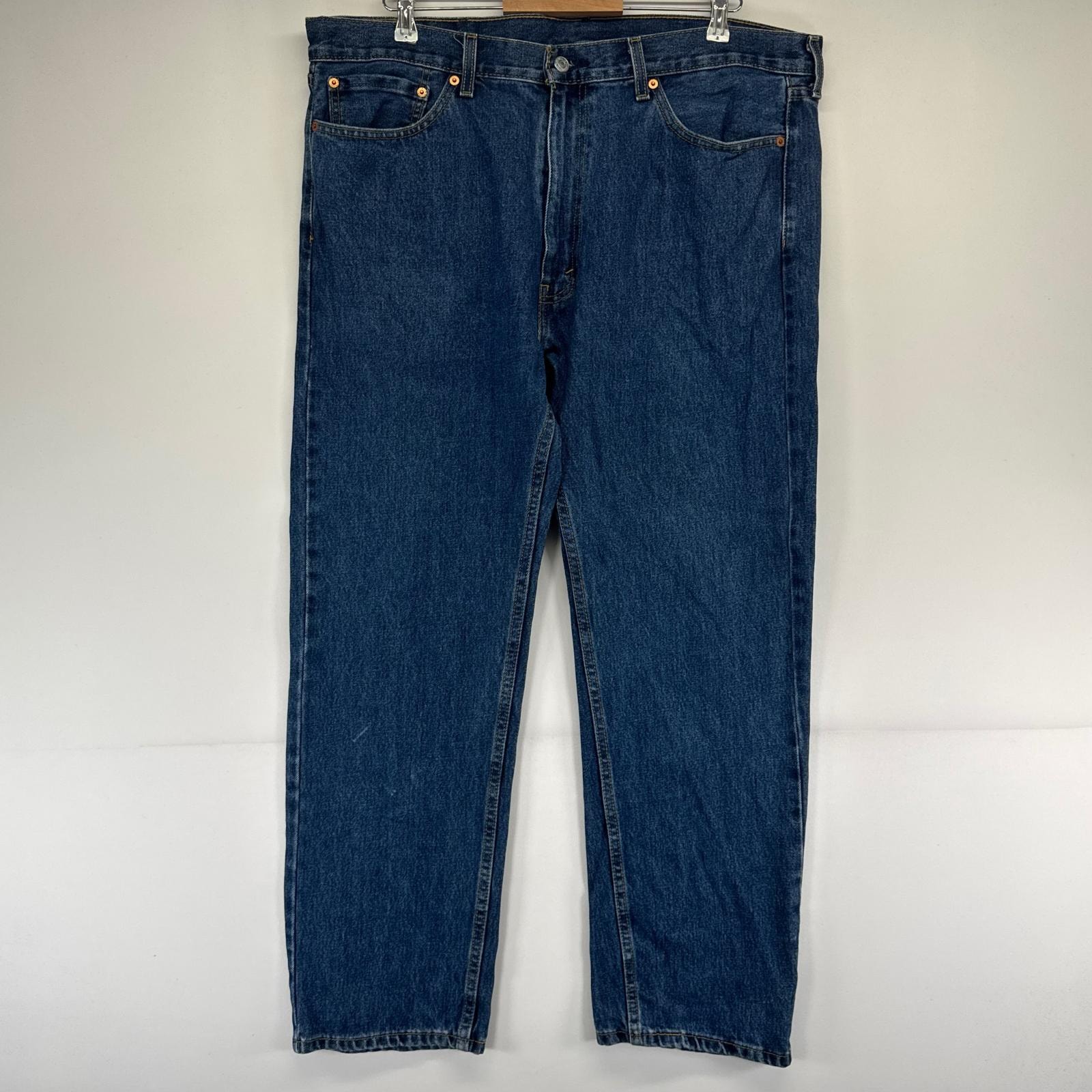 古着 リーバイス Levi's デニム パンツ 505 ストレートデニム ジーパン ジッパーフライ 5ポケット 40×30  ブルー系 メンズ