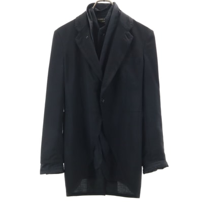 COMME des GARCONS HOMME PLUS コムデギャルソンオムプラス 2013年 3枚レイヤード テーラードジャケット XS ブラック