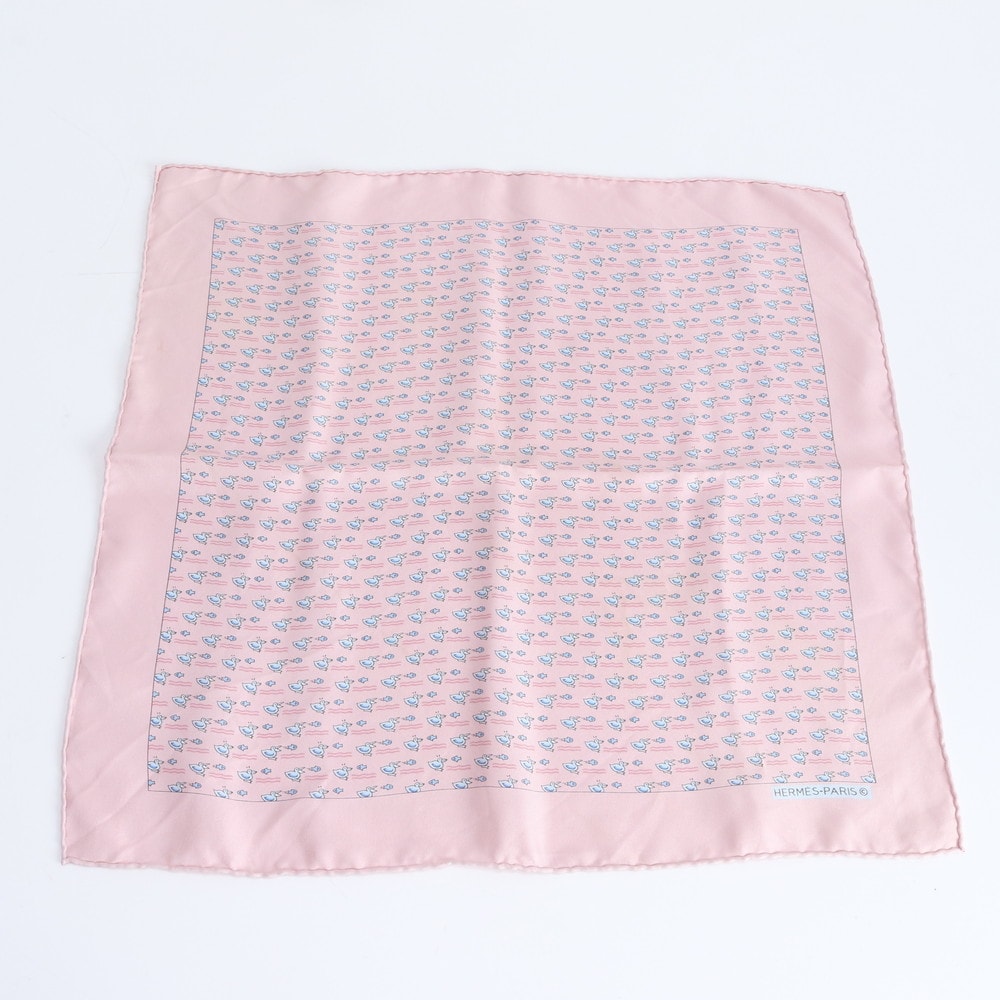 ■美品 エルメスカレ カレ ガヴロッシュ シルク 100%スカーフ