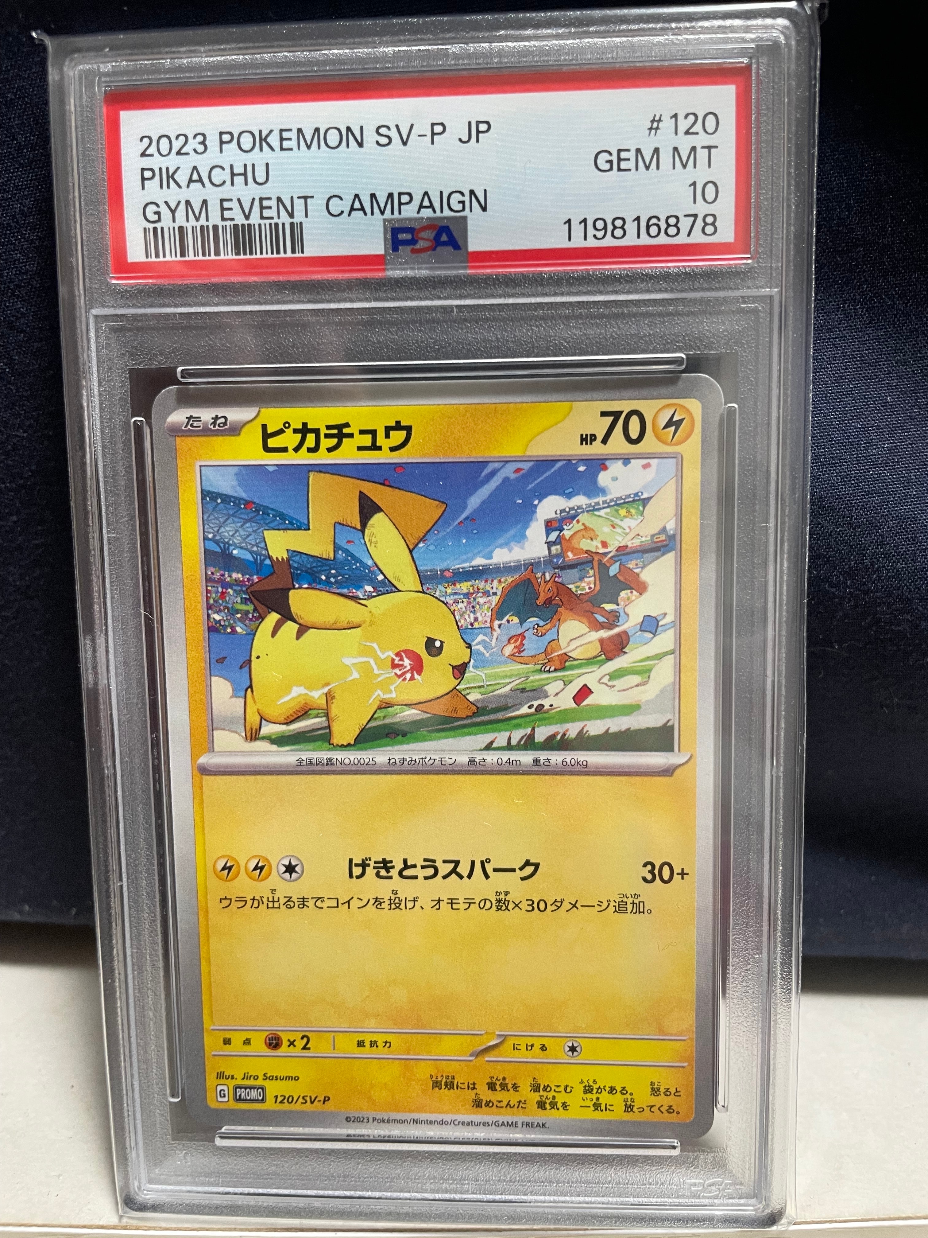 ピカチュウ: プロモ [SV-P 120](プロモーションカード「SV-P」)