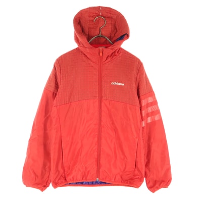 adidas NEO アディダスネオ 長袖 ジップジャケット S レッド 中綿