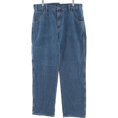 古着 ディッキーズ Dickies デニムペインターパンツ メンズw34相当/eaa417893