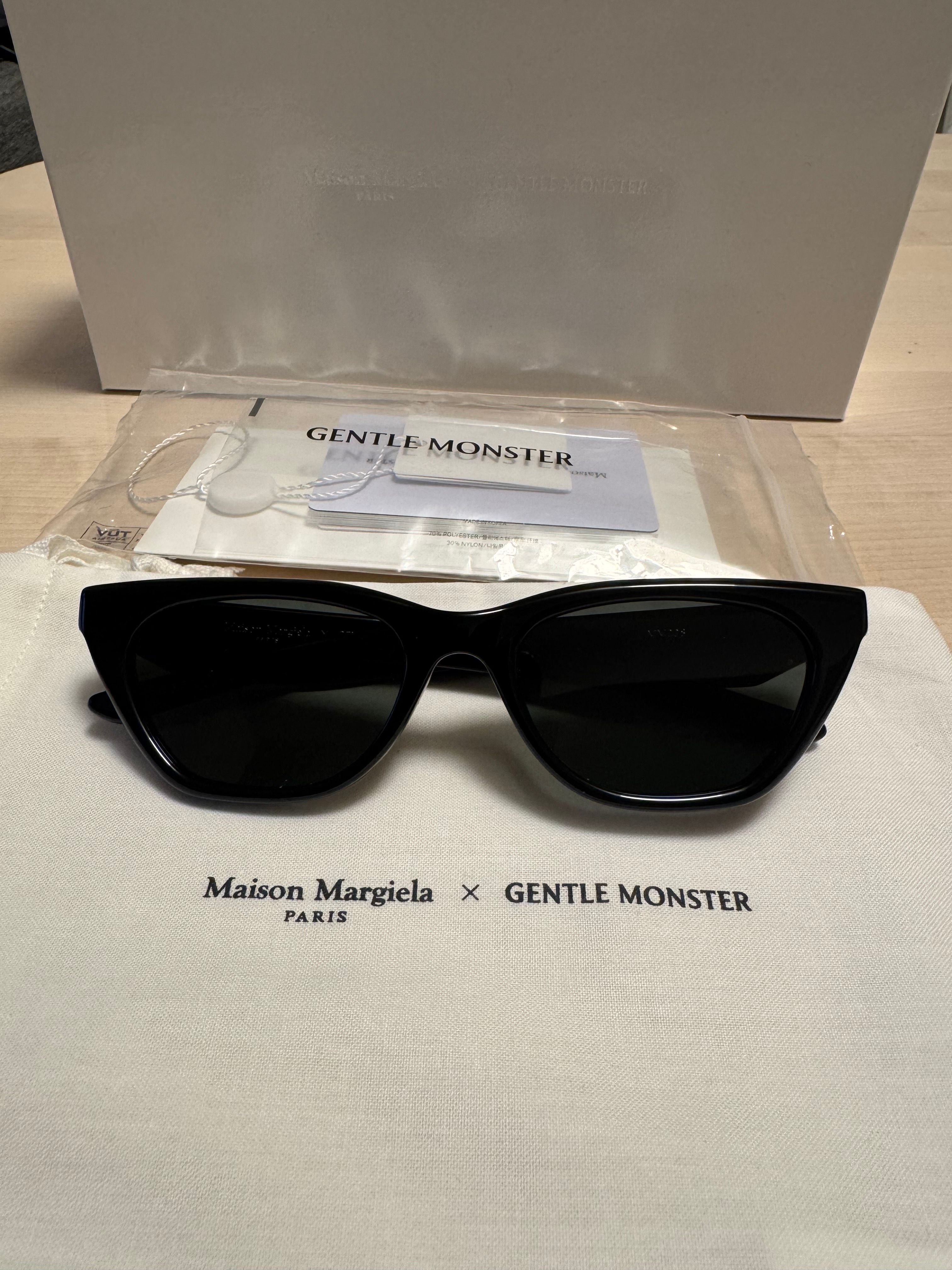 Gentle Monster x Maison Margiela MM208 01 "Black"