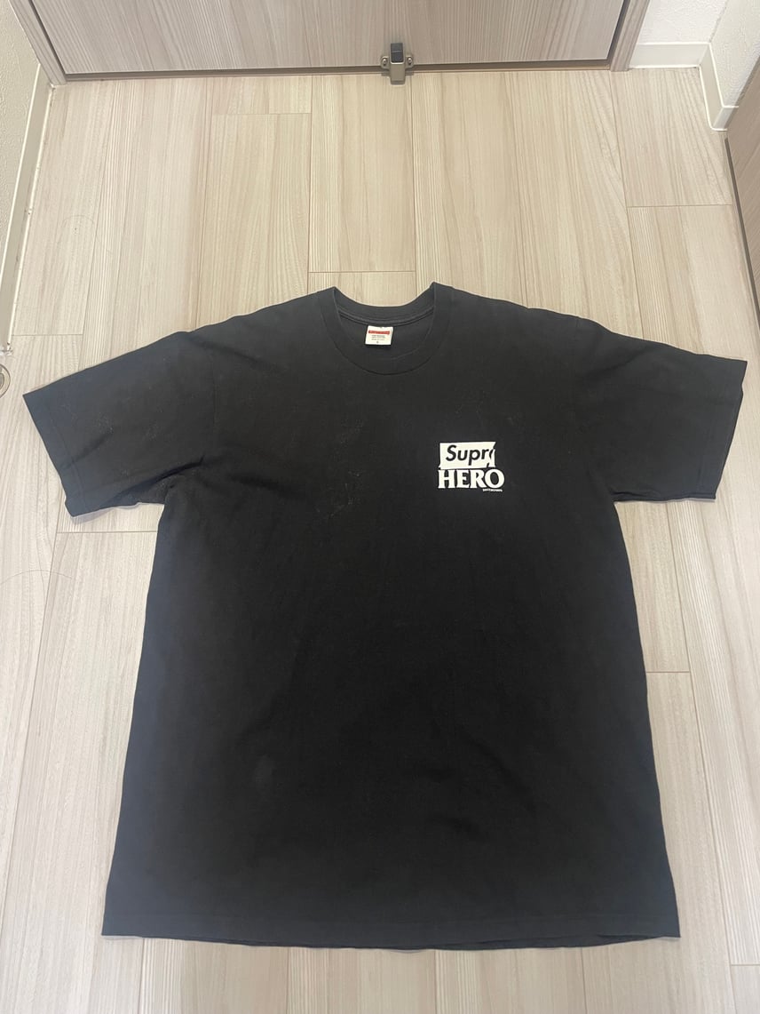 D (傷や汚れあり)】シュプリーム アンチヒーロー ドッグ Tシャツ D (傷や汚れあり)】シュプリーム アンチヒーロー ドッグ Tシャツ