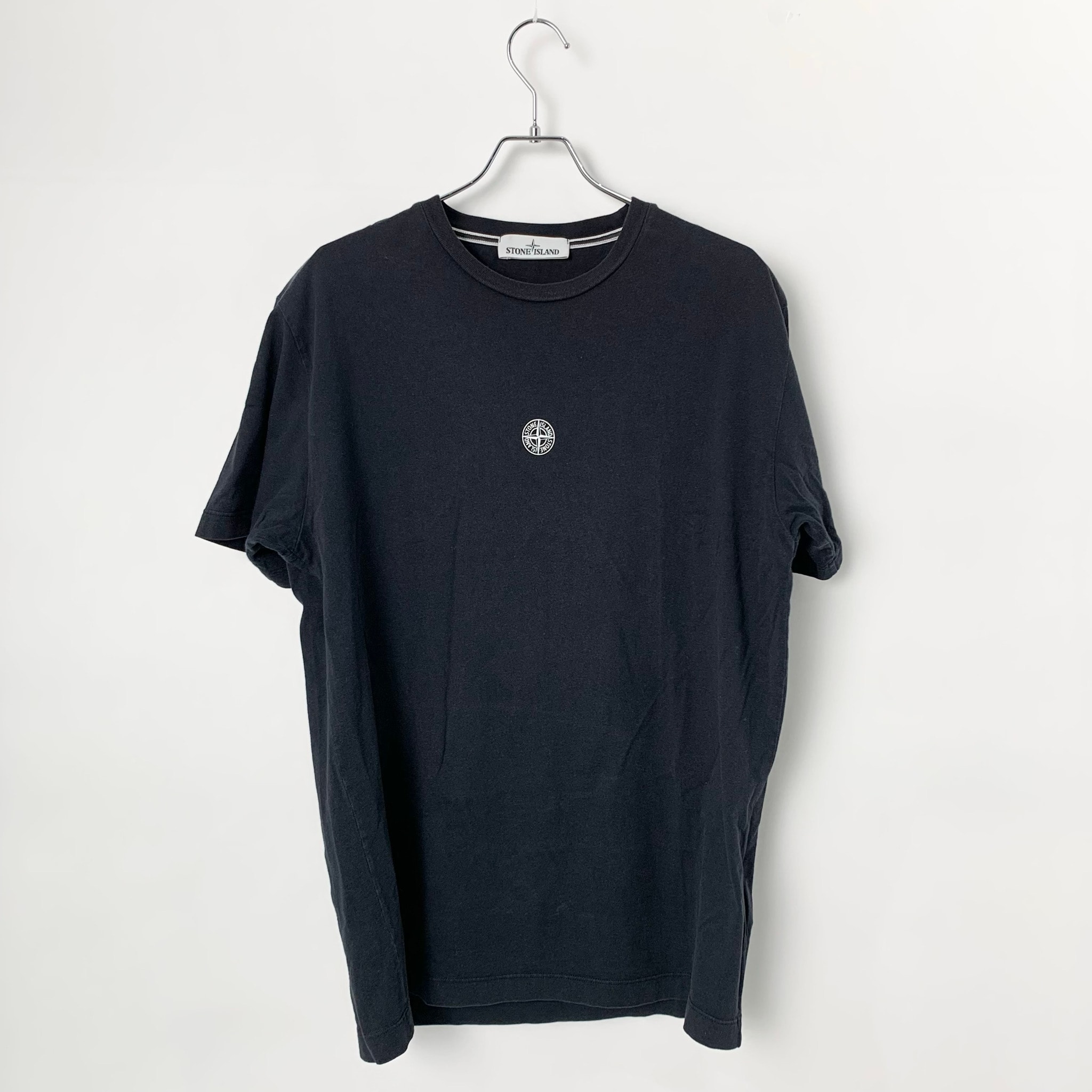 Stone Island 2NS87 Lettering Two Print T-Shirt - 23SS "Black"