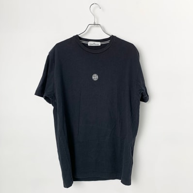 Stone Island 2NS87 Lettering Two Print T-Shirt - 23SS "Black"