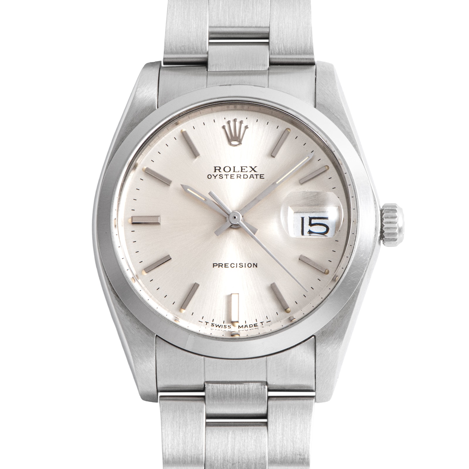 ROLEX ロレックス オイスターデイト Tritium 1985年製 6694 ステンレススチール【中古】