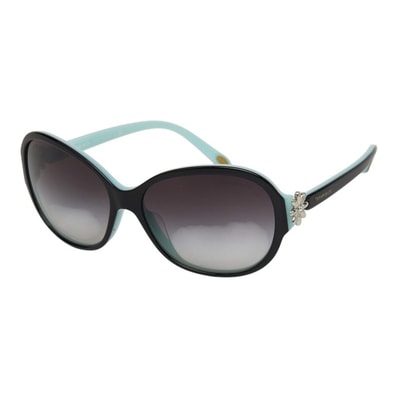 ティファニー サングラス TF4068-B-A ブラック ブルー プラスチック レディース TIFFANY&Co. 【中古】