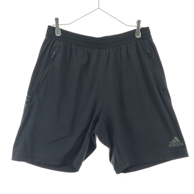 adidas アディダス ワンポイントロゴ ショートパンツ 2XL ブラック