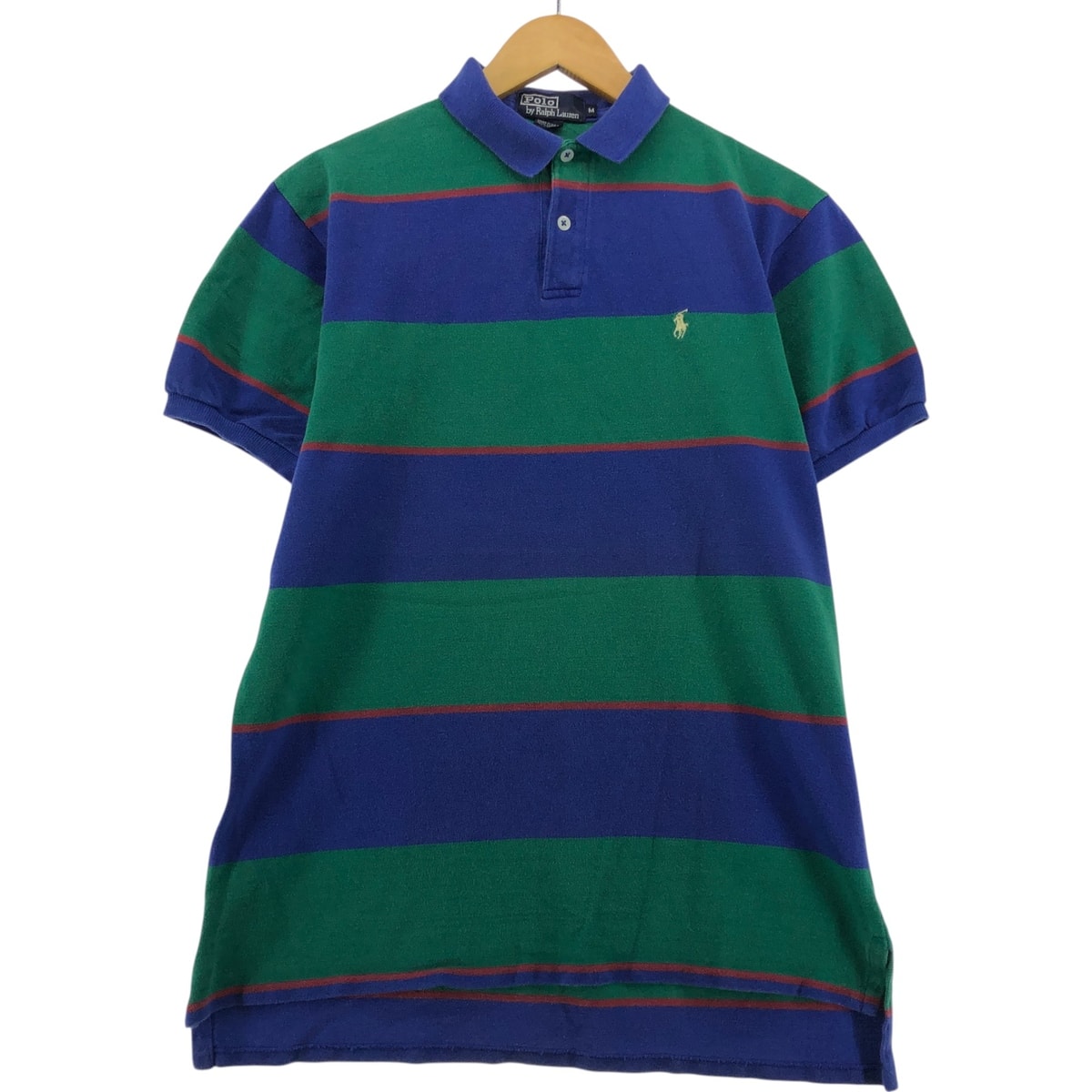 古着 ラルフローレン Ralph Lauren POLO by Ralph Lauren 半袖 ポロシャツ USA製 メンズM相当/eaa555731