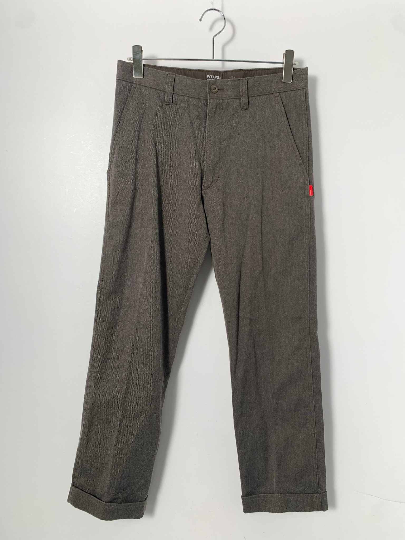 WTAPS TROUSERS WORK CTN WP Khaki