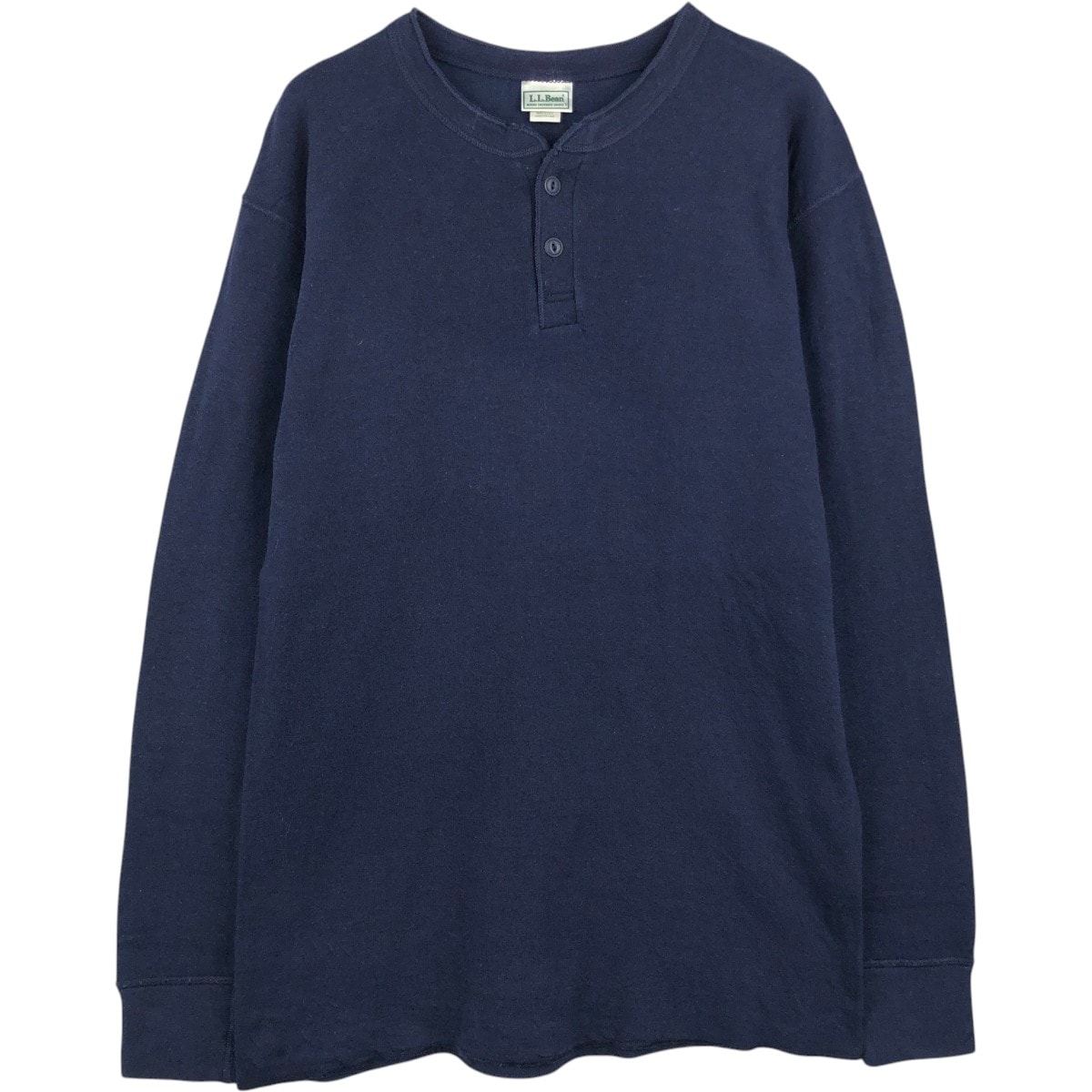 古着 90年代 エルエルビーン L.L.Bean ヘンリーネック ロングTシャツ ロンT USA製 メンズM相当 ヴィンテージ 長袖/eaa684648