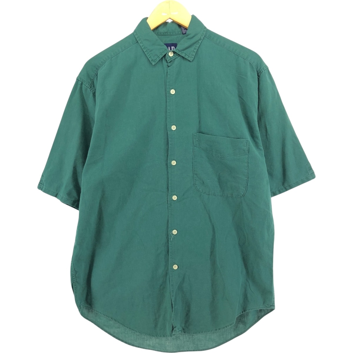 古着 90年代 ギャップ GAP オールドギャップ 半袖 リネンシャツ メンズS相当 ヴィンテージ/eaa539363